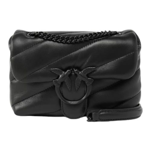 Borsa borsa baby puff color block nera - Pinko - Modalova