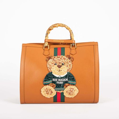 Borsette Borsa A Mano Color Cognac - Rue Madam - Modalova