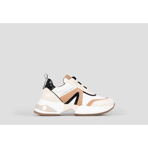 Sneakers MARBLE WOMAN WHITE CAMEL - Alexander Smith - Modalova