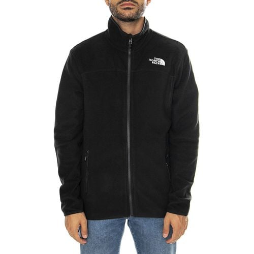 Felpa M 100 Glacier Full Zip EU TNF Black / NPF - The north face - Modalova