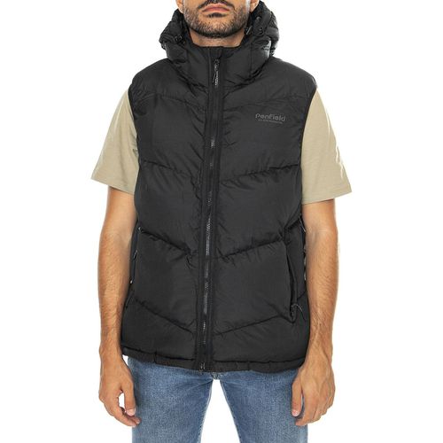 Giacche Hudson Script Angled Quilt Rip Black - Penfield - Modalova