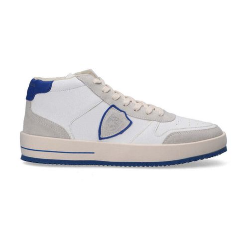 Sneakers alte sneaker nice mid e azzurro - Philippe Model - Modalova