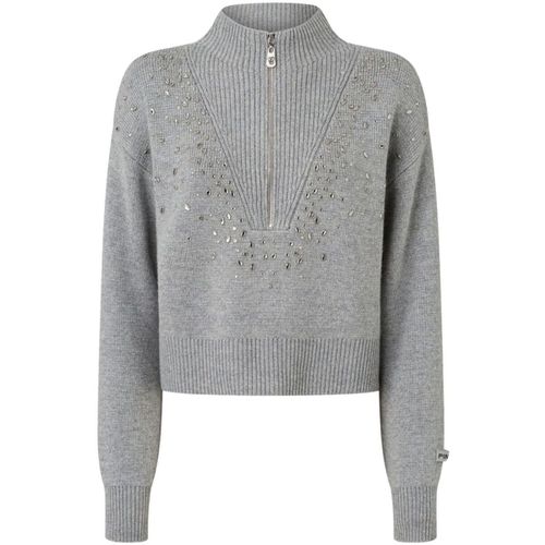 Maglione BOMBAY MAGLIA MISTO CASHMERE CON CRISTALLI - Pinko - Modalova