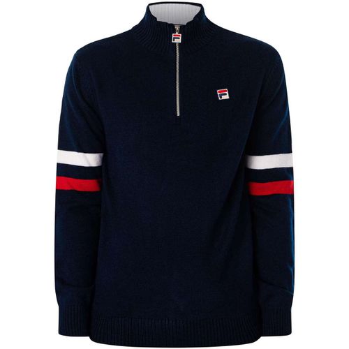 Maglione Harrison 1/4 Zip Contrast Knit - Fila - Modalova