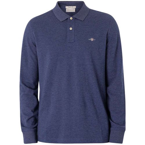 Polo maniche lunghe Polo A Maniche Lunghe Regular Shield - Gant - Modalova