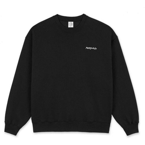 Felpa Dave Crewneck Surf Logo Nera - Polar Skate Co - Modalova