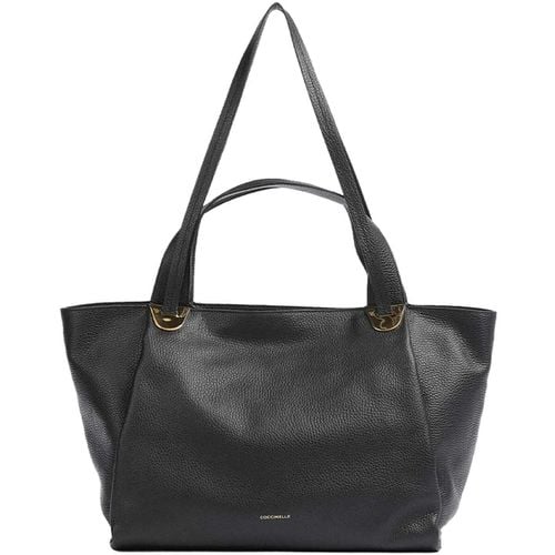 Borsa Shopping oliver medium in pelle - Coccinelle - Modalova