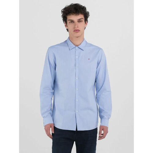 Camicia a maniche lunghe M4118 .000.52706 OXFORD-010 - Replay - Modalova