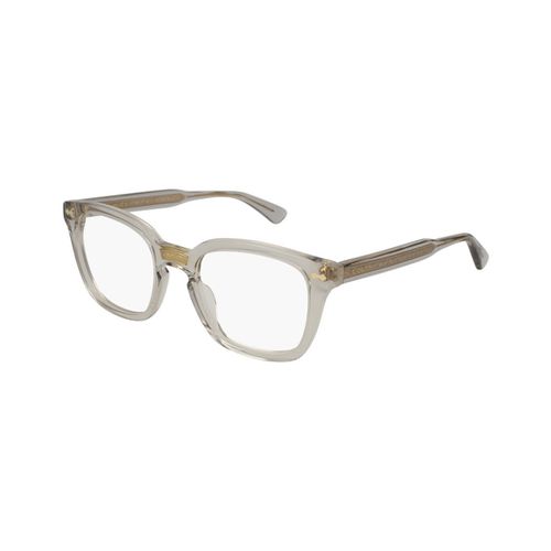 Occhiali da sole GG0184O Montature da vista, Grigio/Trasparente, 50 mm - Gucci - Modalova