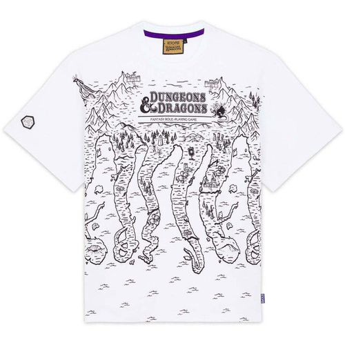 T-shirt & Polo Dungeons agons Map Tee Bianco - Octopus - Modalova