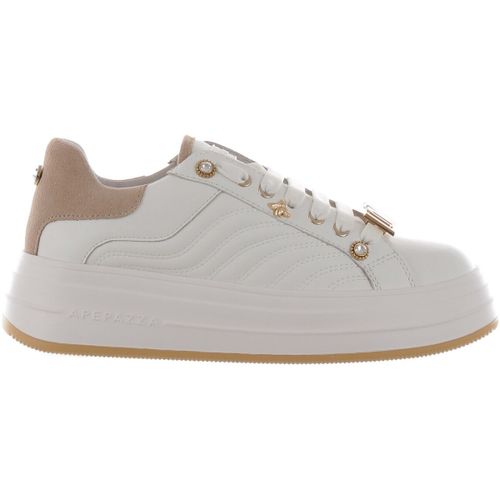 Sneakers Sneaker in pelle con pietre - Apepazza - Modalova