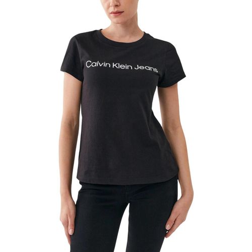 T-shirt CORE INSTIT LOGO SL J20J220253 - Calvin Klein Jeans - Modalova