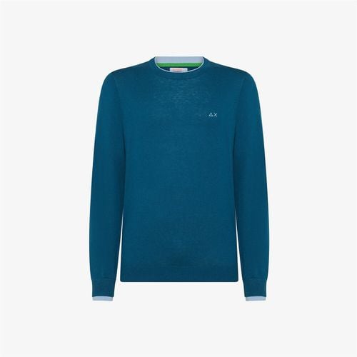 Maglione K44125 Maglia Uomo Bluette - Sun68 - Modalova