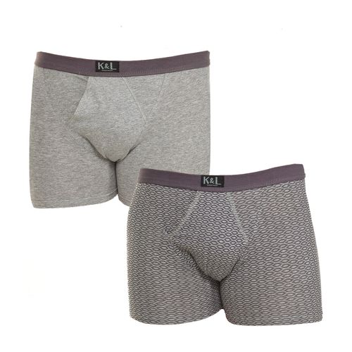 Boxer Kisses&Love KLB3-2011-GRAY - Kisses&Love - Modalova