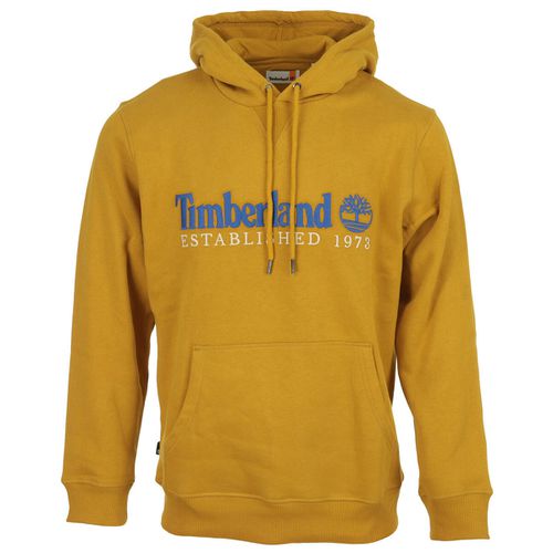 Felpa Logo Brush Back Hoodie - Timberland - Modalova