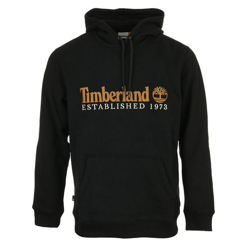 Felpa Logo Brush Back Hoodie - Timberland - Modalova