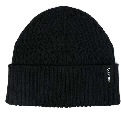 Cappelli RIB KNIT FOLDED BEANIE - Calvin Klein Jeans - Modalova