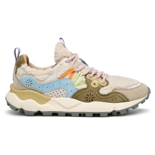 Sneakers Sneaker Yamano 3 Militare Celeste - Flower Mountain - Modalova