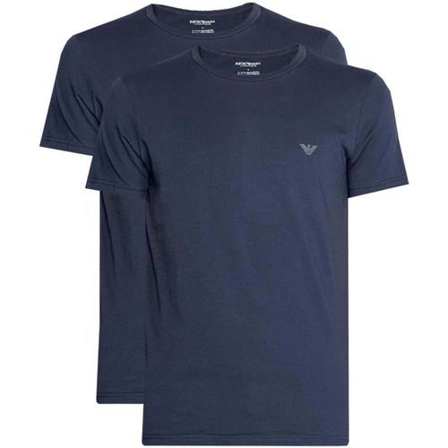 T-shirt & Polo Lounge 2 Pack Crew T-Shirts Navy/Navy - Emporio armani - Modalova