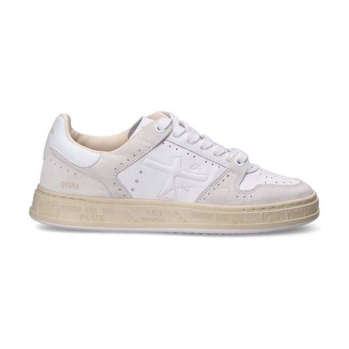 Sneakers basse sneaker quinn pelle bianca rosa - Premiata - Modalova