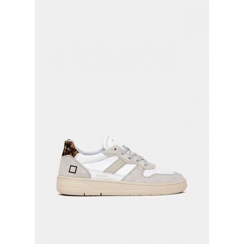 Sneakers W997-C2-VC-WD - COURT 2.0-VINT.CALF WHITE LEOPARD - Date - Modalova