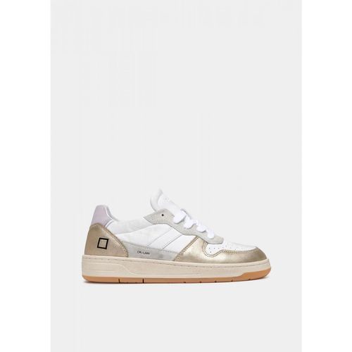 Sneakers W411-C2-LM-WM - COURT 2.0-LAMINATED WHITE-PLATINUM - Date - Modalova