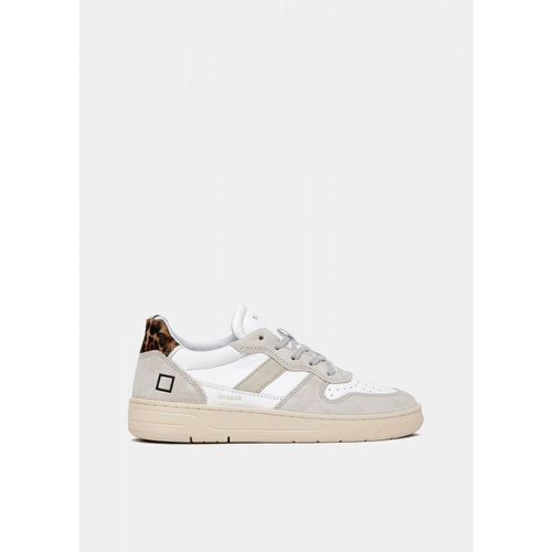 Sneakers W997-C2-VC-WD - COURT 2.0-VINT.CALF WHITE LEOPARD - Date - Modalova