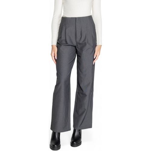 Pantaloni morbidi / Pantaloni alla zuava ONLMARION HW PLEAT WID MEL PANT TLR 15327950 - Only - Modalova