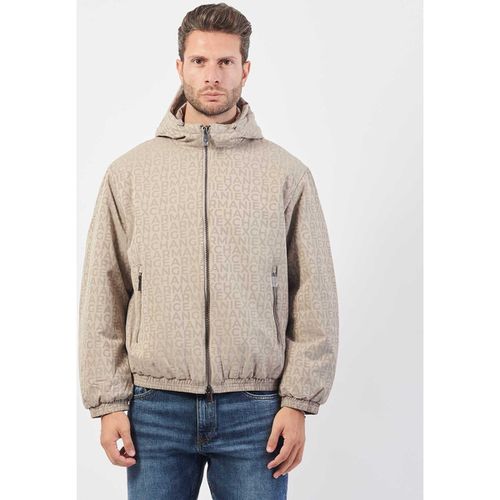 Giubbotto Piumino con cappuccio e fullzip - EAX - Modalova