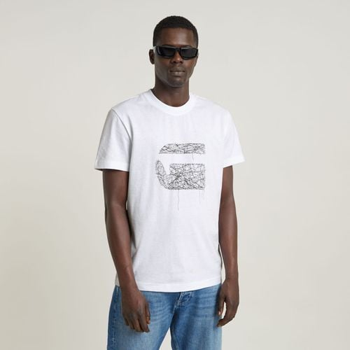 T-shirt & Polo D25674-C336 STUTCH BURGER-110 WHITE - G-star raw - Modalova