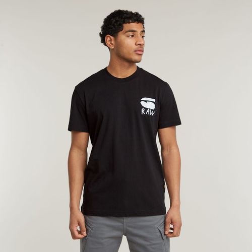 T-shirt & Polo D25700-336 BURGER BACK-6484 BLACK - G-star raw - Modalova