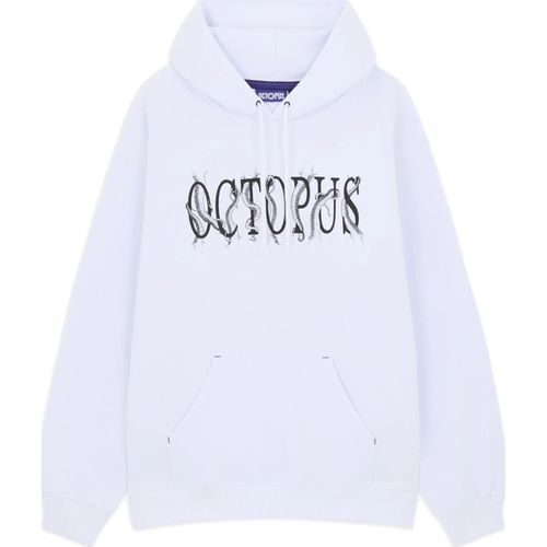 Polo maniche lunghe uomo felpa con cappuccio 24WOSH02 TENTACLES LOGO HOODIE - Octopus - Modalova