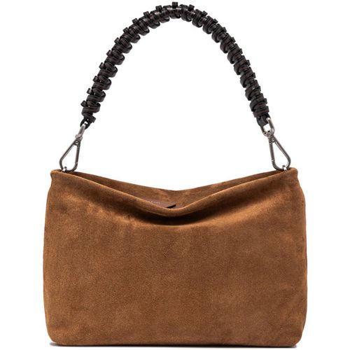 Borsa Shopping Pochette Brenda in pelle scamosciata - Gianni chiarini - Modalova