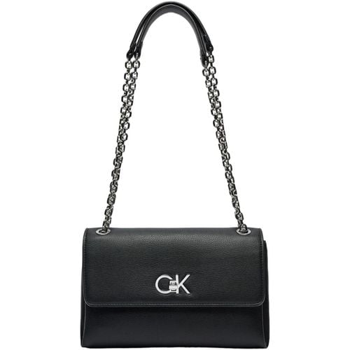 Borsa RE-LOCK CONV SHOULDER BAG_PBL K60K612554 - Calvin Klein Jeans - Modalova