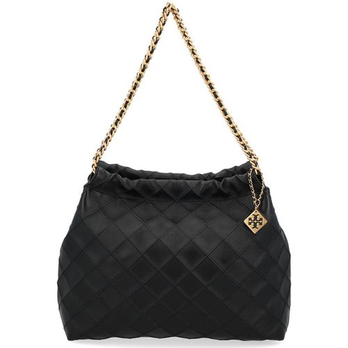 Borsa Borsa a spalla Fleming in pelle nera - Tory Burch - Modalova