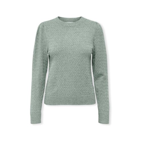 Maglione Katia Life Knit L/S - Aqua Gray - Only - Modalova