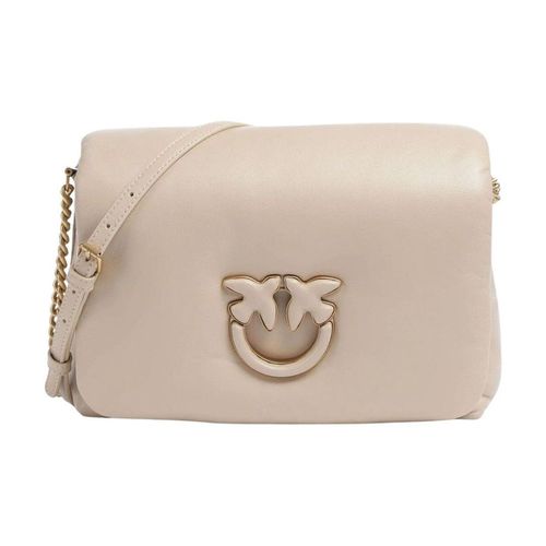 Borsa Shopping LOVE CLICK PUFF CLASSIC SHEEP NAPPA - Pinko - Modalova