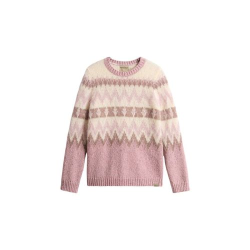 Maglione Maglia Aztec Donna Cognac - Woolrich - Modalova