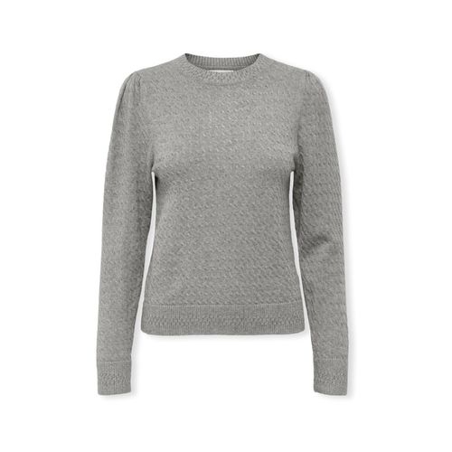 Maglione Katia Life Knit L/S - Medium Grey Melange - Only - Modalova