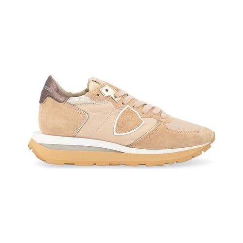 Sneakers Sneaker Tropez Haute in suede beige - Philippe Model - Modalova