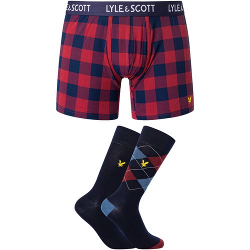 Mutande uomo Calzini e boxer Humphrey 2 paia - Lyle & Scott - Modalova