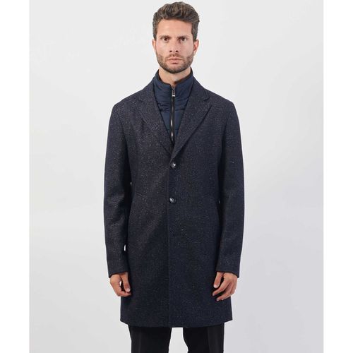 Mantella Cappotto in lana slim fit con interno rimovibile - Boss - Modalova