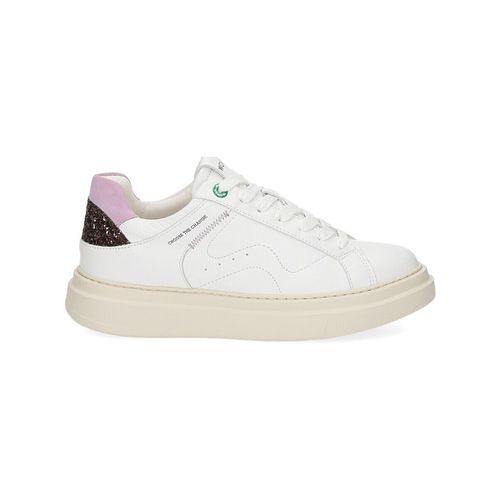 Sneakers SNIK2 SK014 white glitter moka - Womsh - Modalova