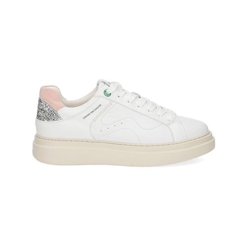 Sneakers SNIK2 SK013 white glitter plata - Womsh - Modalova