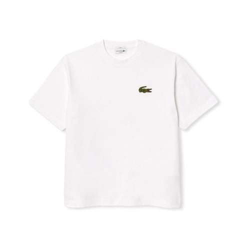 T-shirt & Polo T-Shirt Loose Fit - White - Lacoste - Modalova