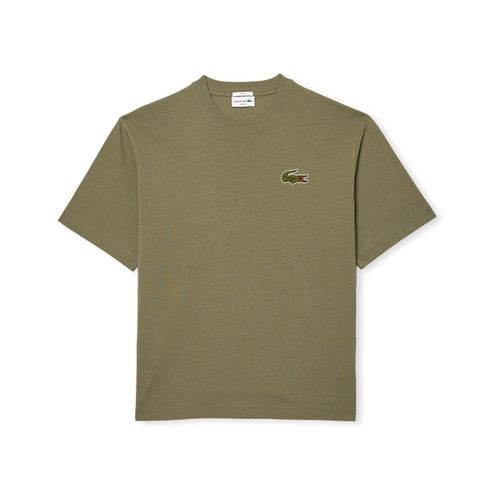 T-shirt & Polo T-Shirt Loose Fit - Kaki - Lacoste - Modalova