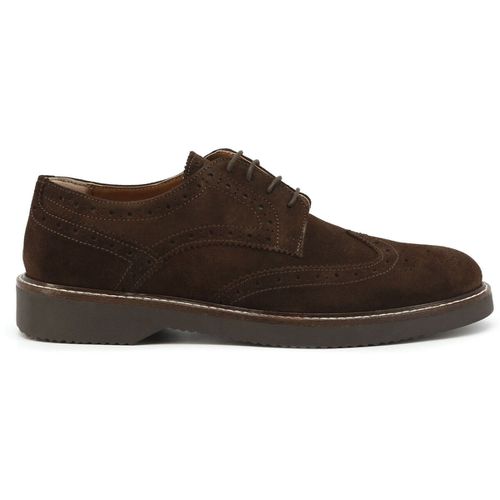 Classiche basse Enrico - Suede Brown - Duca Di Morrone - Modalova