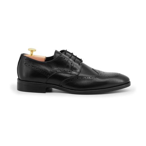 Classiche basse Valerio - Leather AI Black - Duca Di Morrone - Modalova