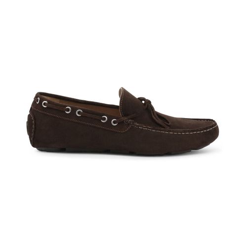 Scarpe Edoardo - Suede Dark Brown - Duca Di Morrone - Modalova