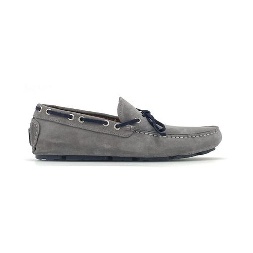 Scarpe Edoardo - Suede Gray - Duca Di Morrone - Modalova